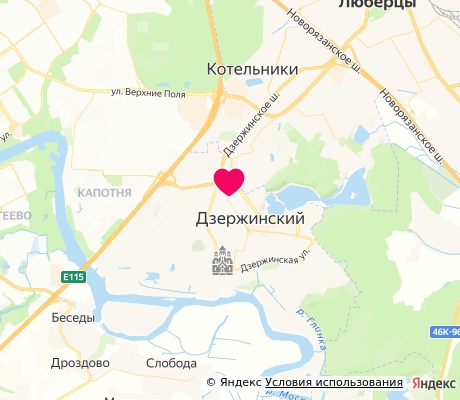 На карте
