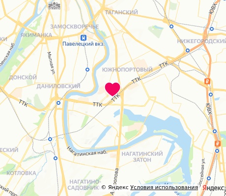 На карте