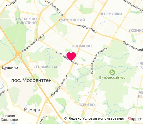На карте