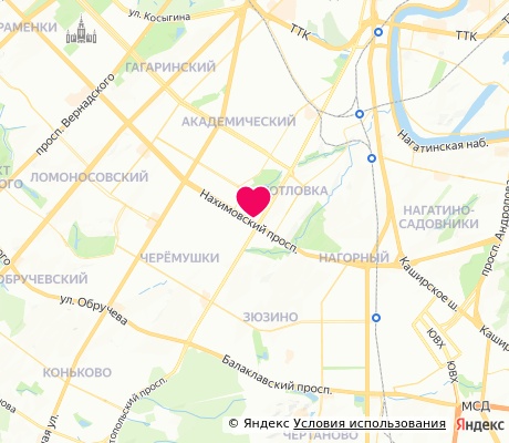 На карте