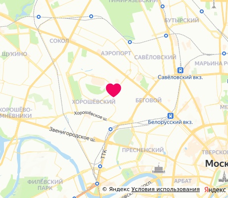 На карте