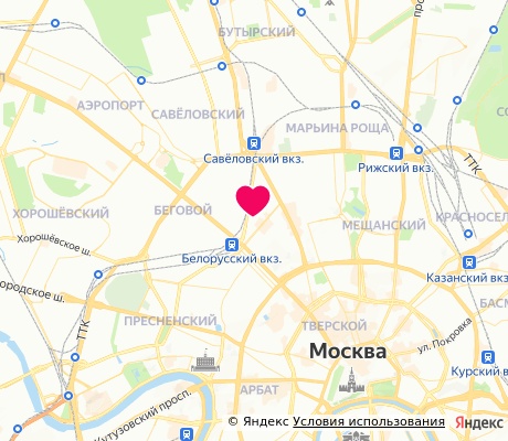 На карте
