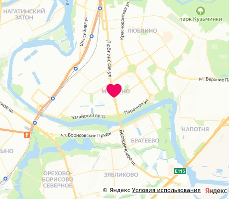 На карте