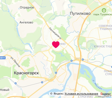 На карте