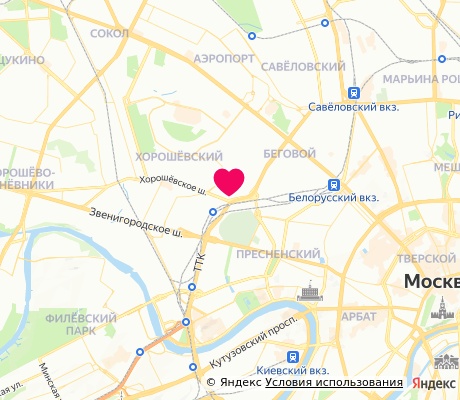 На карте