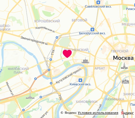На карте