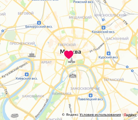 На карте
