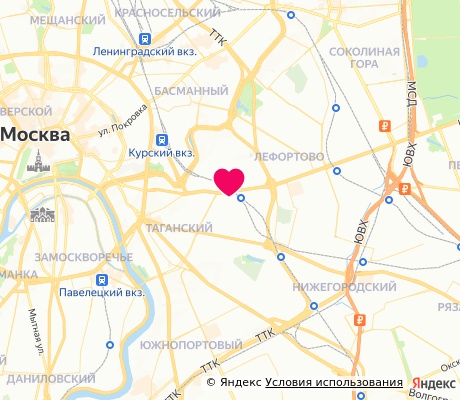 На карте