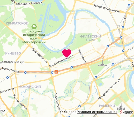 На карте