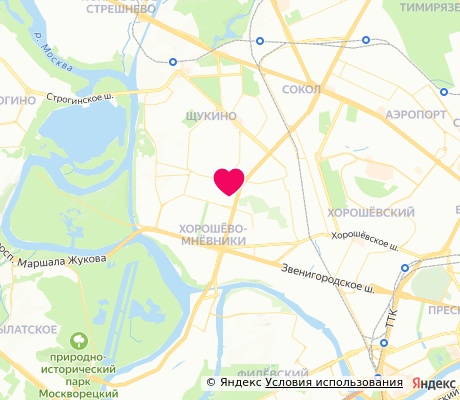 На карте