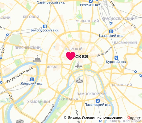 На карте