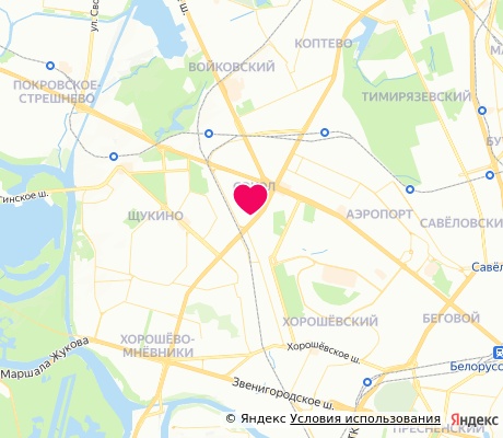 На карте