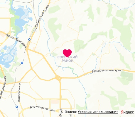 На карте