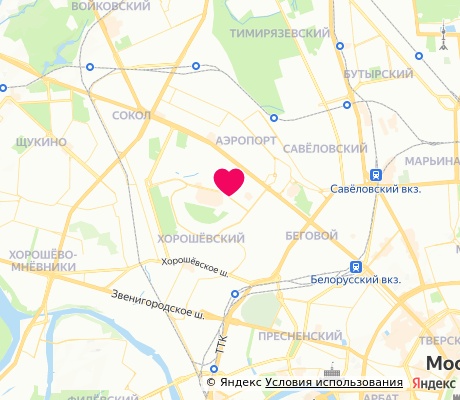 На карте