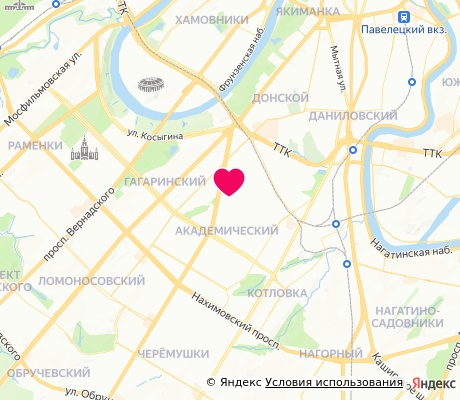 На карте
