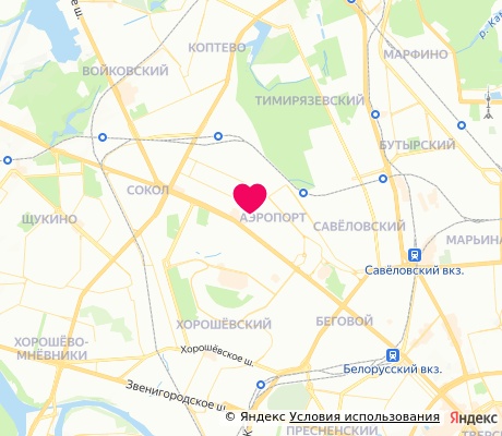 На карте