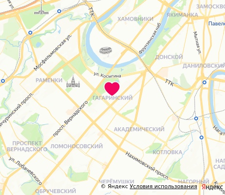 На карте