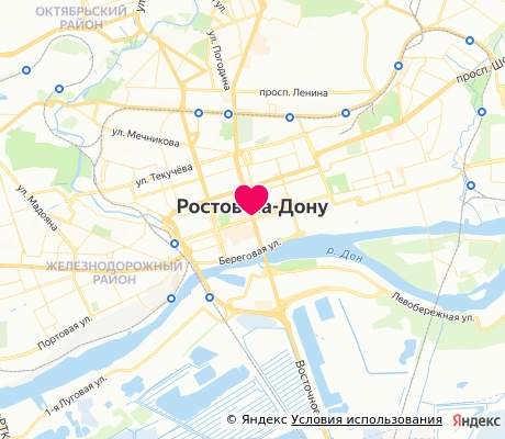 На карте