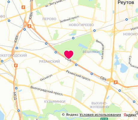 На карте