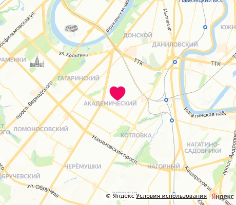 На карте