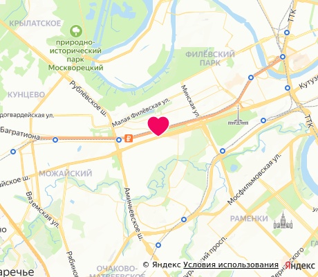 На карте