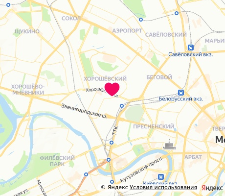 На карте