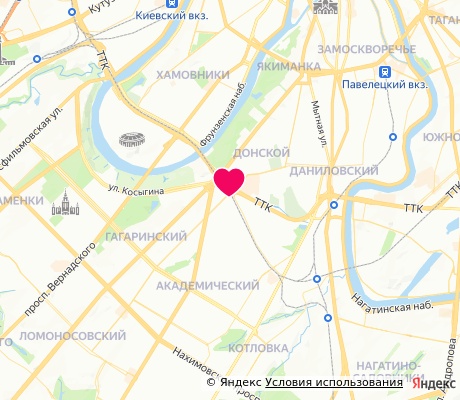 На карте