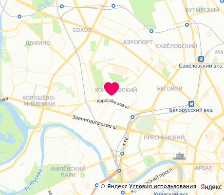 На карте