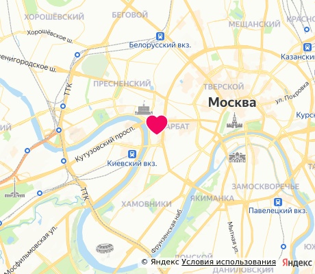 На карте