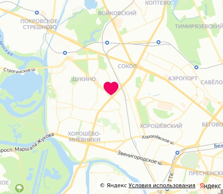 На карте