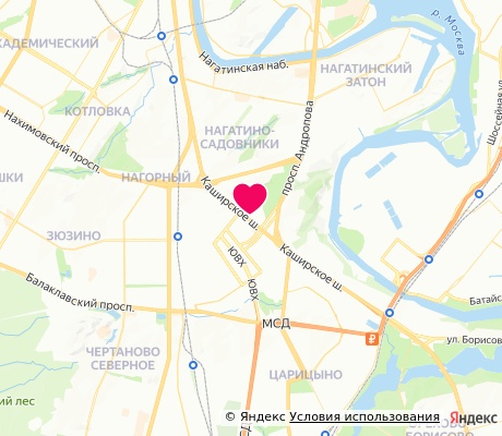 На карте