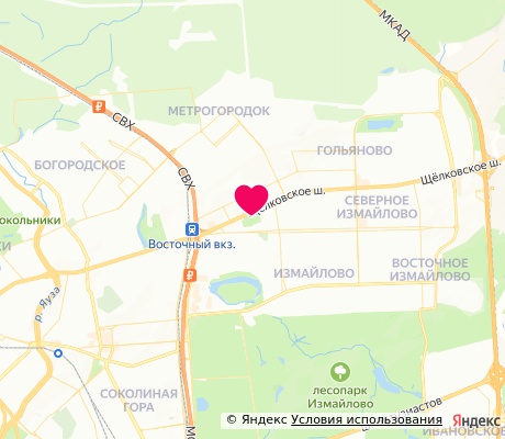 На карте