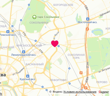 На карте