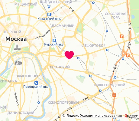 На карте