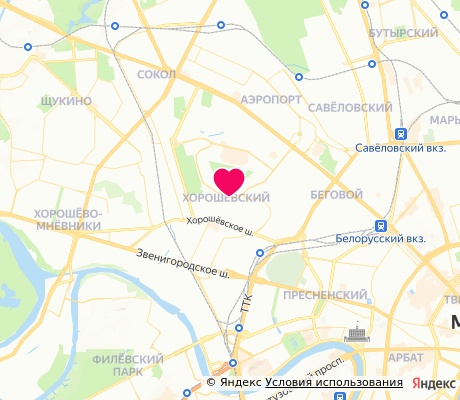 На карте