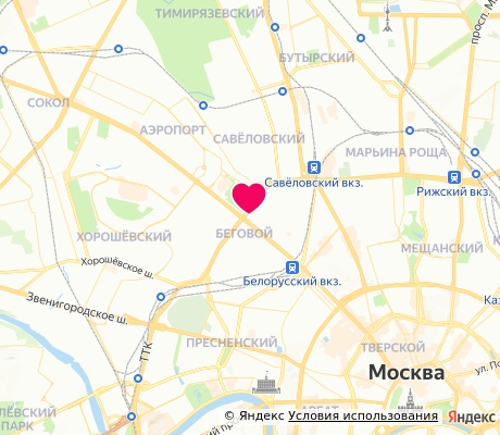 На карте