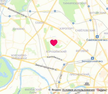 На карте