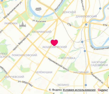 На карте