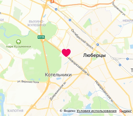 На карте
