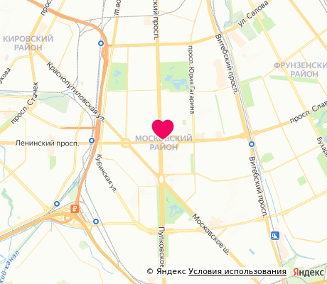 На карте
