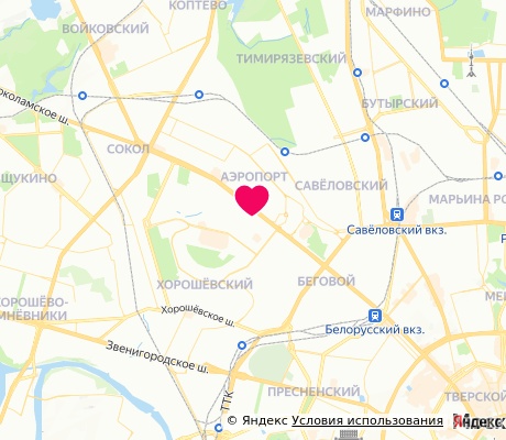 На карте