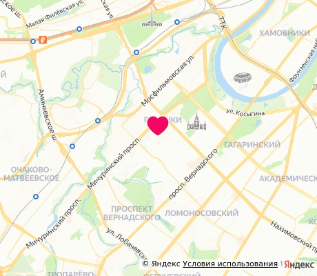 На карте