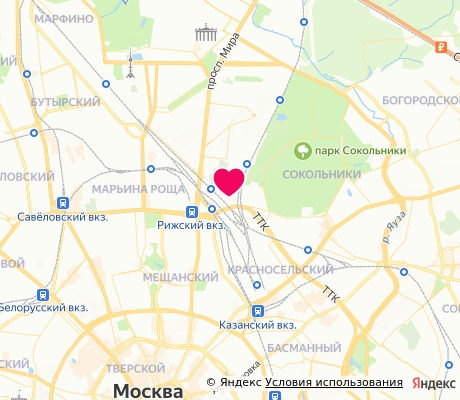 На карте
