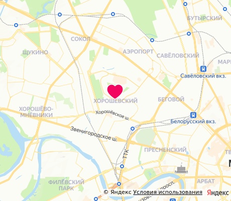 На карте