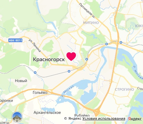 На карте