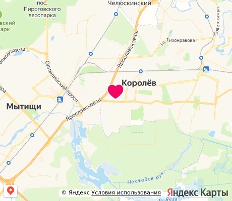 На карте