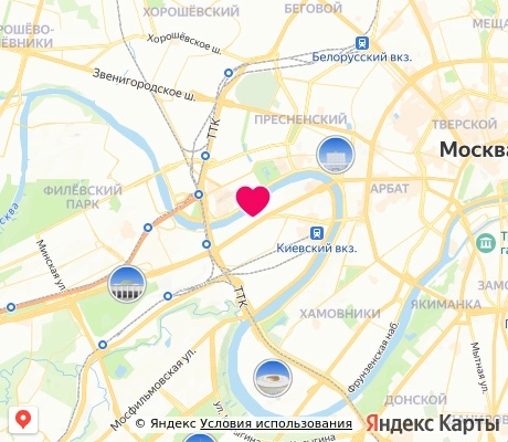 На карте