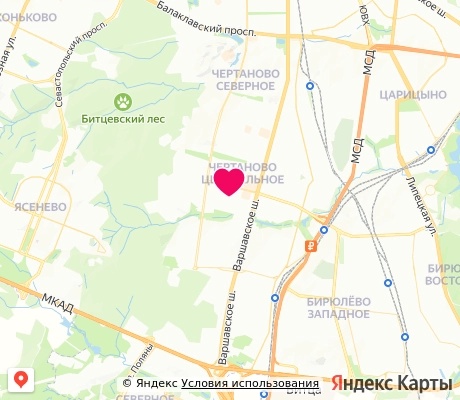 На карте