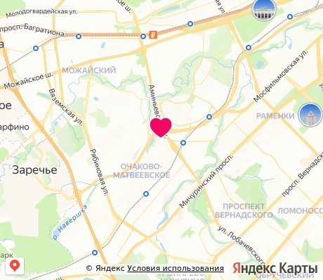 На карте