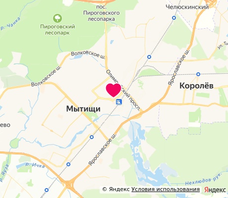 На карте